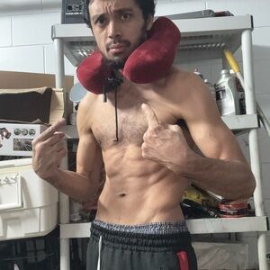 Red neck pillow nice used